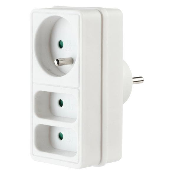 HAMA Adapter 3-vejs splitter