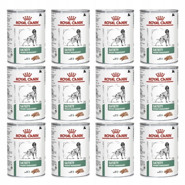 Vådfoder til hunde Royal Canin Vet Satiety Canine 12x410g