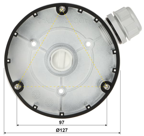 Hikvision DS-1280ZJ-DM8 KAMERAFÄSTE