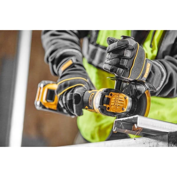 DeWalt 125mm vinkelsliber, 18V, børsteløs
