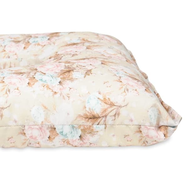 Postpartum Positioneringskudde 50x45 Däck Pastellrosor