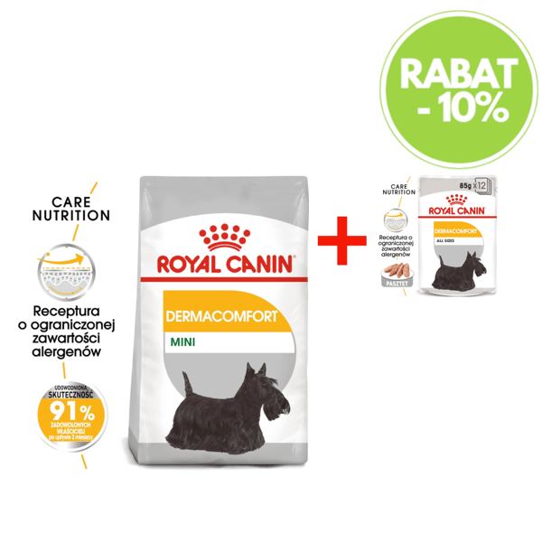 Royal Canin CCN MINI Dermacomfort torrfoder för hundar 3 kg