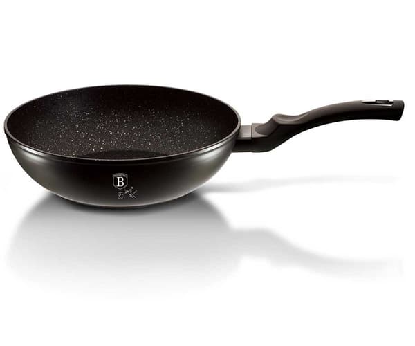 GRANITWOK 28cm BERLINGERHAUS SVART SILVER BH-1848
