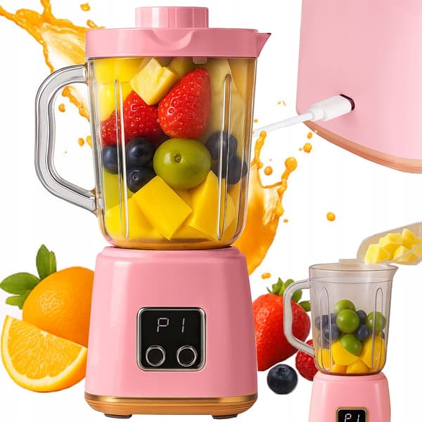 HP-158 Blender med kande, lyserød (40)