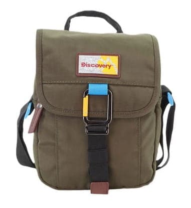 Discovery ICON 711 Khaki skuldertaske med flap