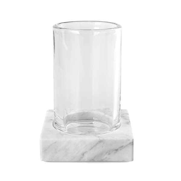 Q-BATH PREMIUM DECOR 1520 carraramarmor + badrumsmugg i glas
