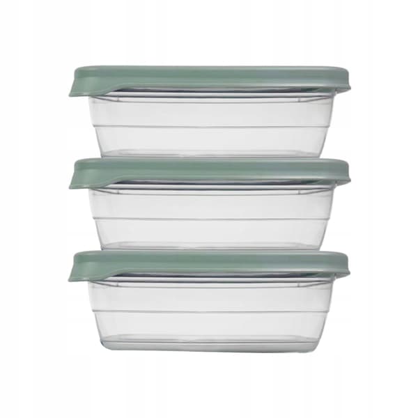 3x Matbehållare 300ml Matlåda för skolarbete Set