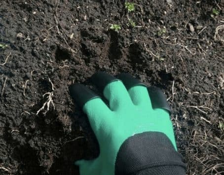 Trädgårdshandskar med klor
