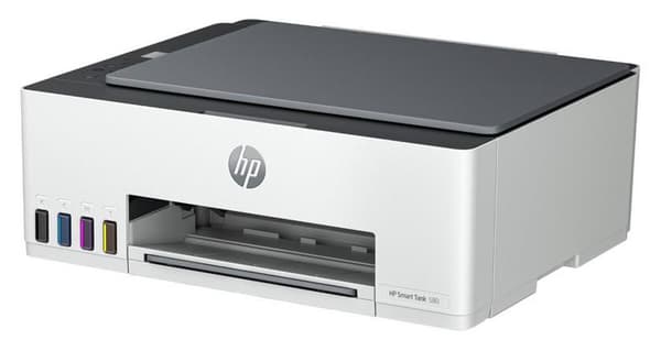 HP Smart Tank 580 — multifunktionsblækenhed (farve, Wi-Fi, BLE)