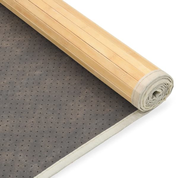 vidaXL Bambu Golvmatta 80 x 300 cm Natur