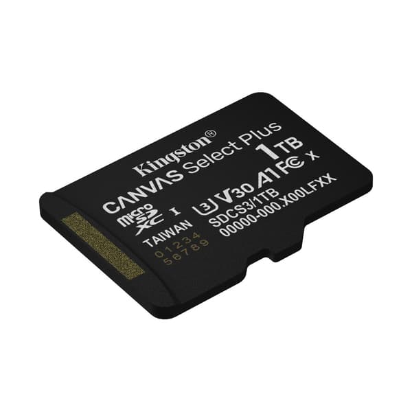 KINGSTON microSDXC 1 Tt Canvas Select Plus 3 ADP