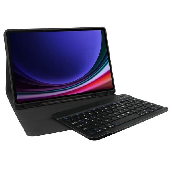TECH-PROTECT SC-KYNÄ + NÄPPÄIMISTÖ GALAXY TAB S9 FE+ PLUS 12.4 X610 / X616B MUSTA