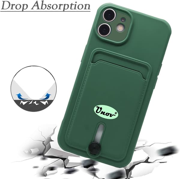 SILIKONEETUIS TIL APPLE IPHONE 11 6,1" SORT + KORTREM TEGNEBOG