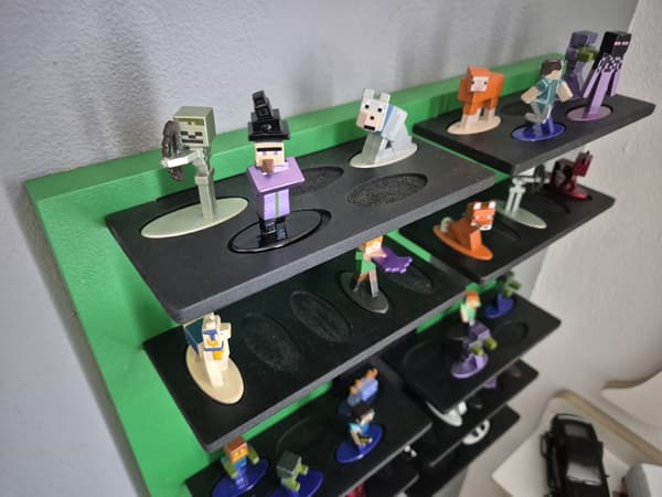 Minecraft-kompatibel figurdisplay