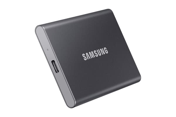 Samsung SSD T7 Portable 1 TB Grå Extern Hårddisk, MU-PC1T/WW