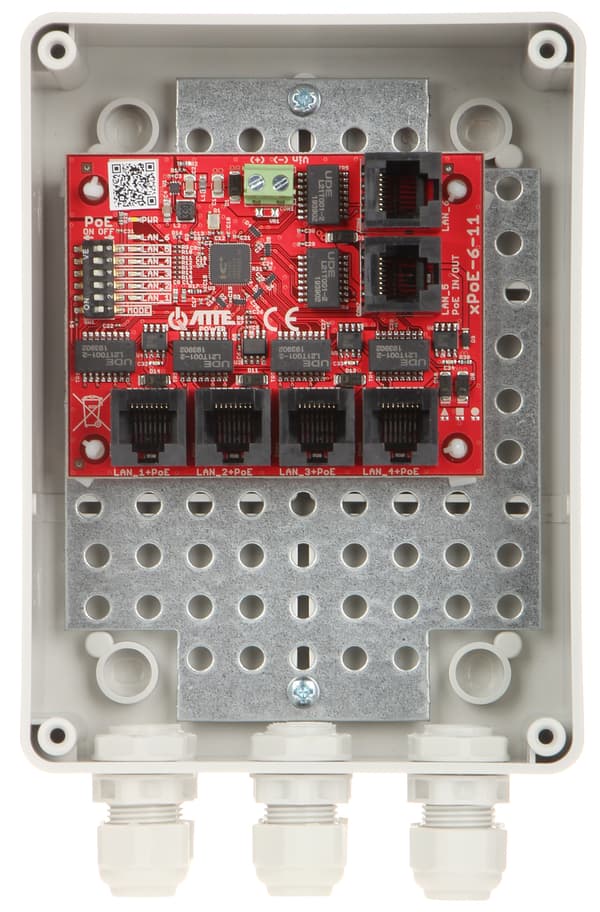 POE-SWITCH XPOE-6-11-S2 5-PORTS ATTE