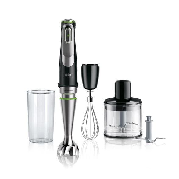 Blender BRAUN MQ9135XI MultiQuick 9 Musta-hopea