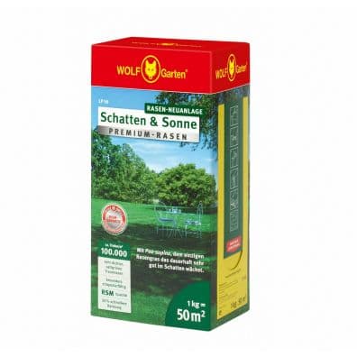 WOLF GARTEN PREMIUM GRÄS SKUGGA OCH SOLSP 50m2