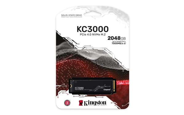 KINGSTON SSD KC3000 2TB M.2 2280 PCI-E x4 Gen4 NVMe