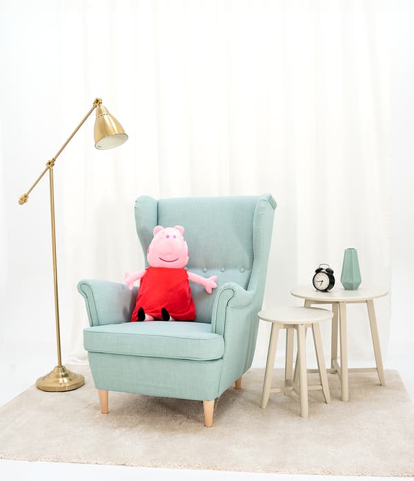 Peppa Pig 80 cm stort plyslegetøj