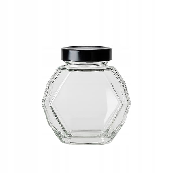 20x GUCIO glasburkar 200ml för honung, sylt, ljus, bröllopsflaskor