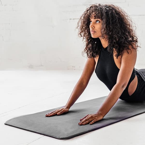 Gummi yoga pilates träningmatta för gym