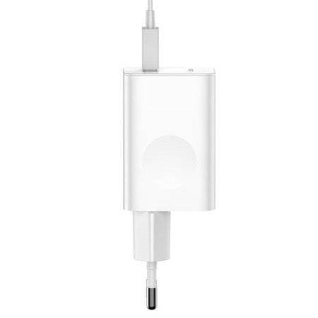 Baseus Opladnings Hurtigoplader, USB, QC 3.0, 24W (hvid)