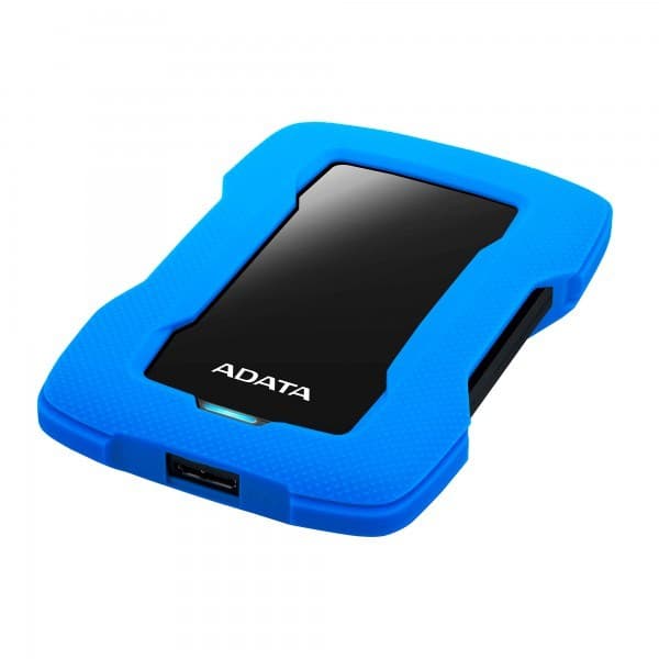 ADATA Durable Lite HD330 1 Tt:n ulkoinen kiintolevy, 2,5 tuumaa, sininen