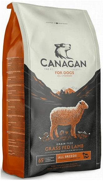 Canagan gräsbetat lamm torrfoder för hundar 12 kg
