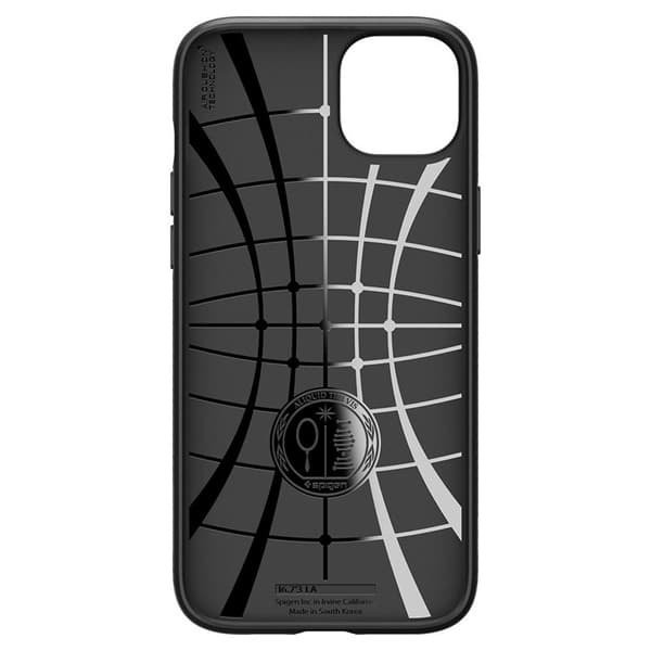 Spigen Liquid Air – Skal till iPhone 15 Plus (Mattsvart)