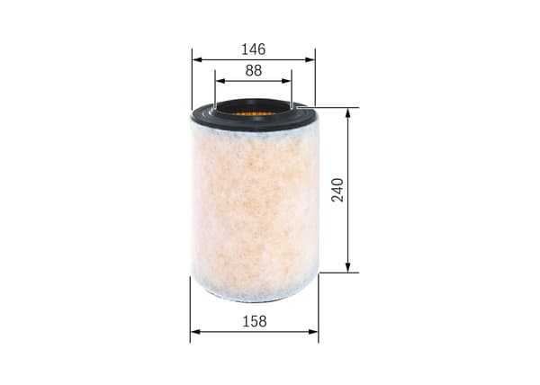 ILMANSUODATIN F026400298 BOSCH