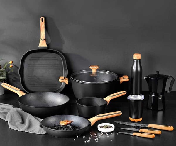 BERGNER BG-56038 KOLGRILL MULTICLAD 28CM MED LOCK