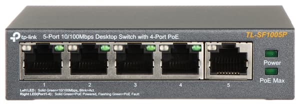 TP-LINK TL-SF1005P 5-PORT POE SWITCH