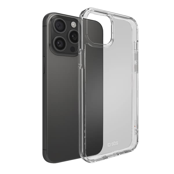 SBS D3O-cover til iPhone 14 Pro Max - Gennemsigtig