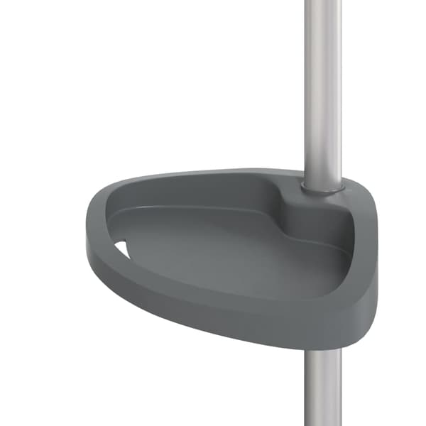 vidaXL Pyyheteline, 47x280 cm, Alumiini