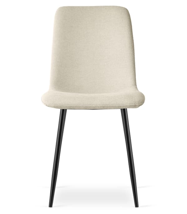 RIFT stol - beige/svarta ben x 1