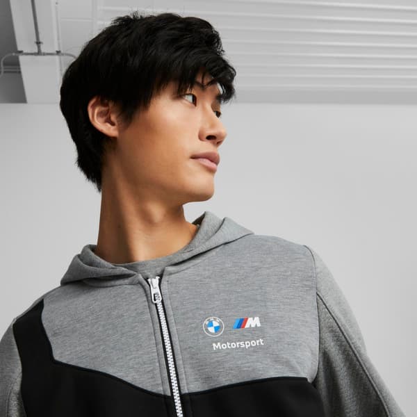 Puma BMW MMS HDD herrluvtröja grå 53586403 r S