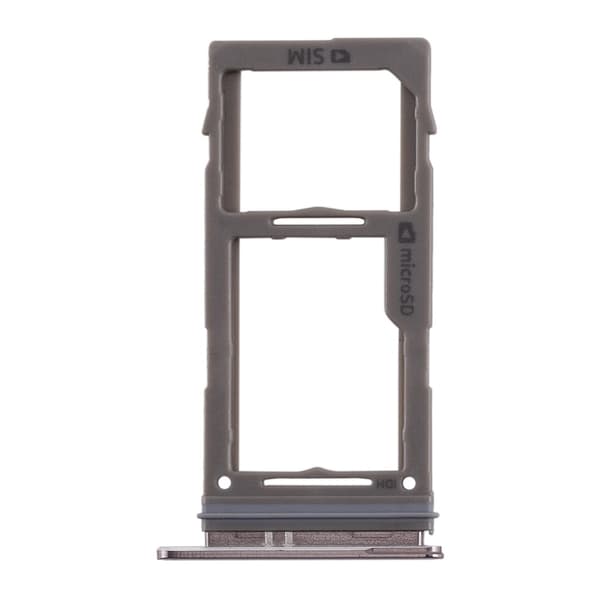 Samsung G975F S10 Plus SIM-bakke Dobbelt Sort