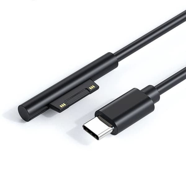 SIGN USB-C til Microsoft Surface kabel 65W - sort