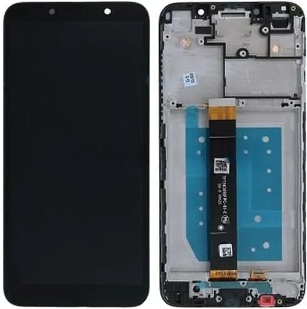 Motorola Moto E6 Play Skärm Svart