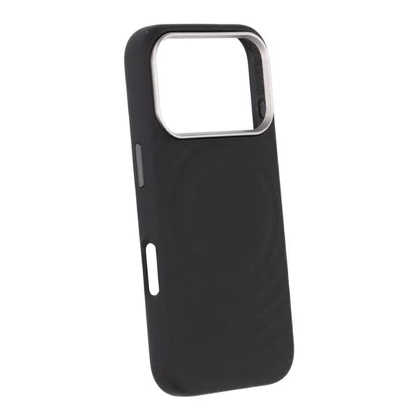 Mobilcover Silikone med Magsafe til iPhone 17 Pro - Sort