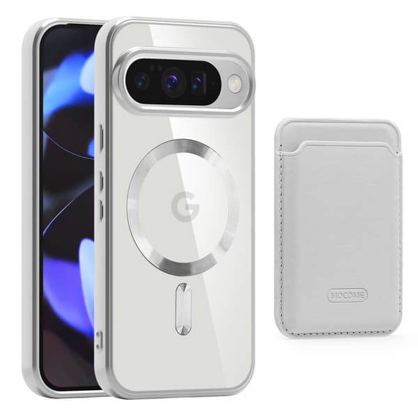 Google Pixel 10 / 10 Pro Skal med Plånbok - Grå