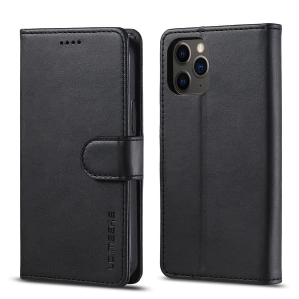 LC.IMEEKE iPhone 12 -kuori - Musta