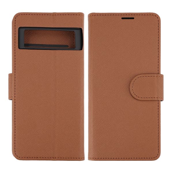 Google Pixel 7 Wallet Cover med Stand - Brun