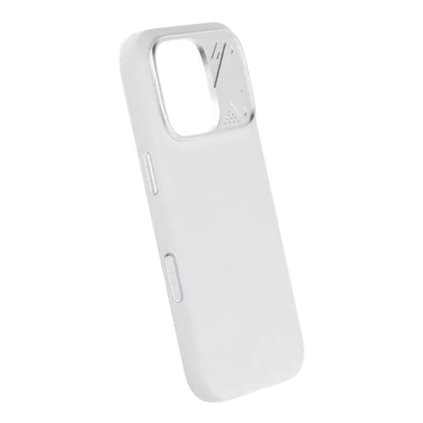 Amru flydende silikone telefoncover - iPhone 16 Pro hvid