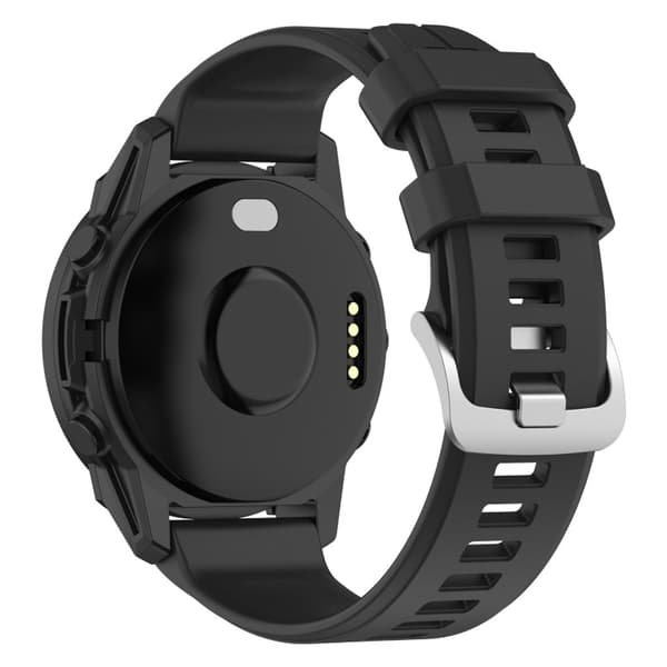 Garmin Forerunner 955 / 255 / 745 Silikone Urrem - Sort