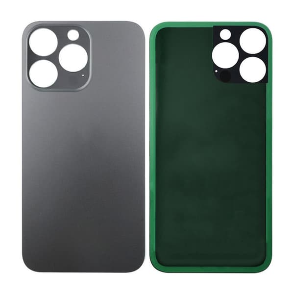 iPhone 13 Pro Max takalasi teipillä - Musta