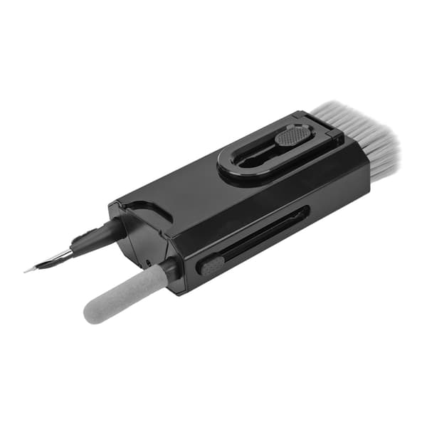 8 i 1 Multifunktionel Elektronikrenser til Mobil Hovedtelefoner og Computer - Sort