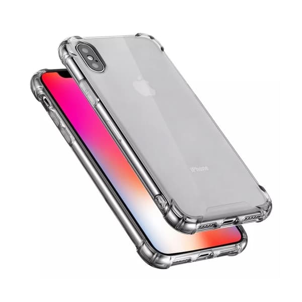 Stöttåligt Mobilskal iPhone XR - Transparent