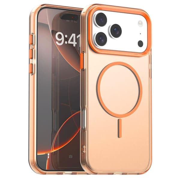 iPhone 18 Pro/17 Pro MagSafe -kuori - Oranssi